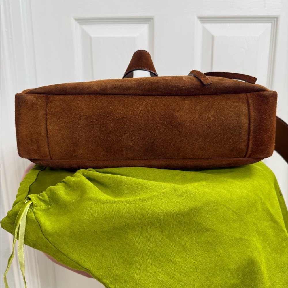 Tory Burch Romy Suede Shoulder Bag - Picture 5 of 10